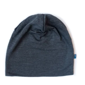 heywool Mütze unisex anthrazit aus Merinowolle & Seide