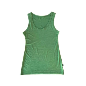 heywool Tank-Top waldgrün aus Merinowolle & Seide