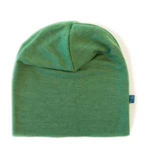 heywool Mütze unisex waldgrün aus Merinowolle & Seide